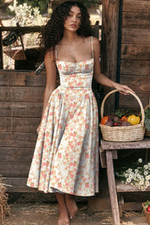 Longing For Love Strap Bustier Midi Dress - 8 Colors 6
