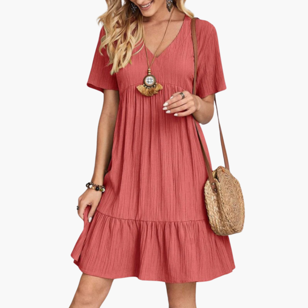 Millie | Comfortable Stylish Dress Red