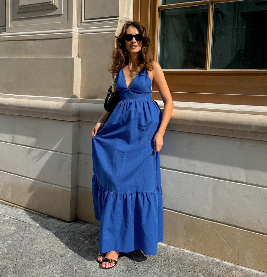Buckley Maxi Dress - Blue