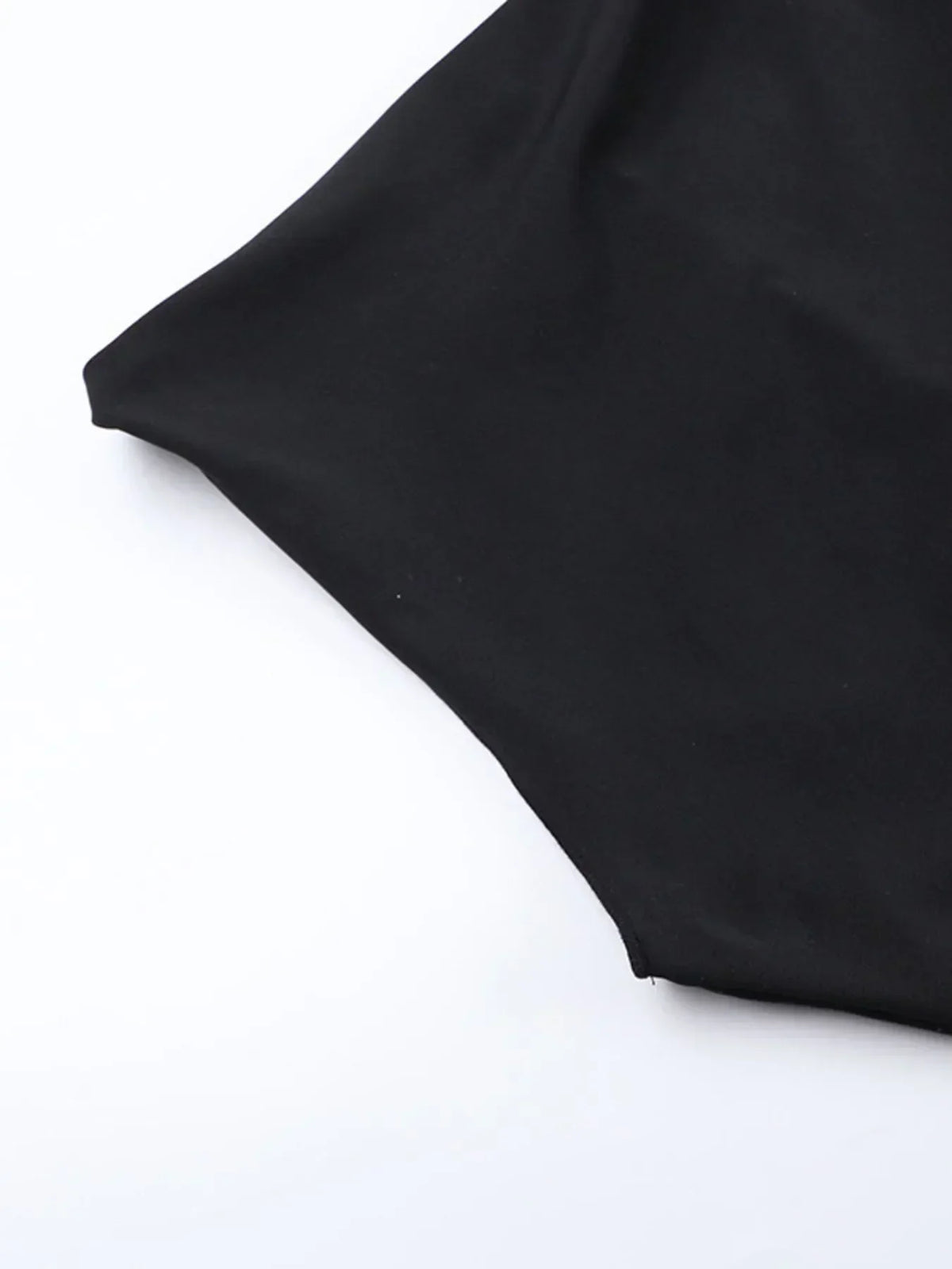 One Shoulder Knot Tie Drape Sleeveless Bodycon Maxi Dress 17