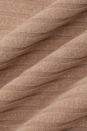 One Shoulder Split Sweater Dress