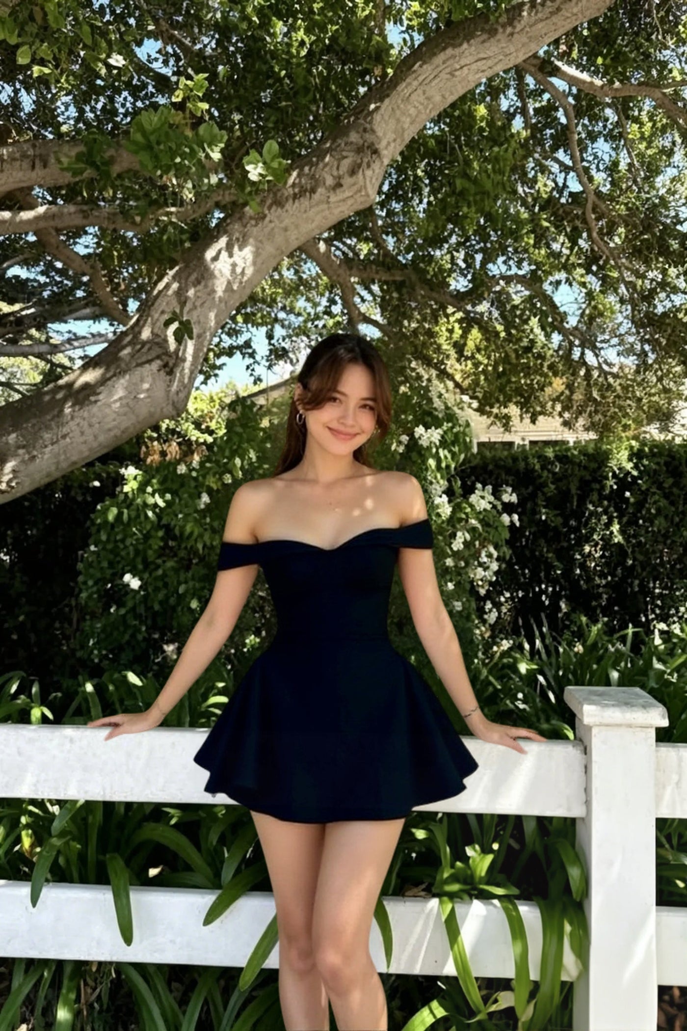 Off Shoulder Mini Dress