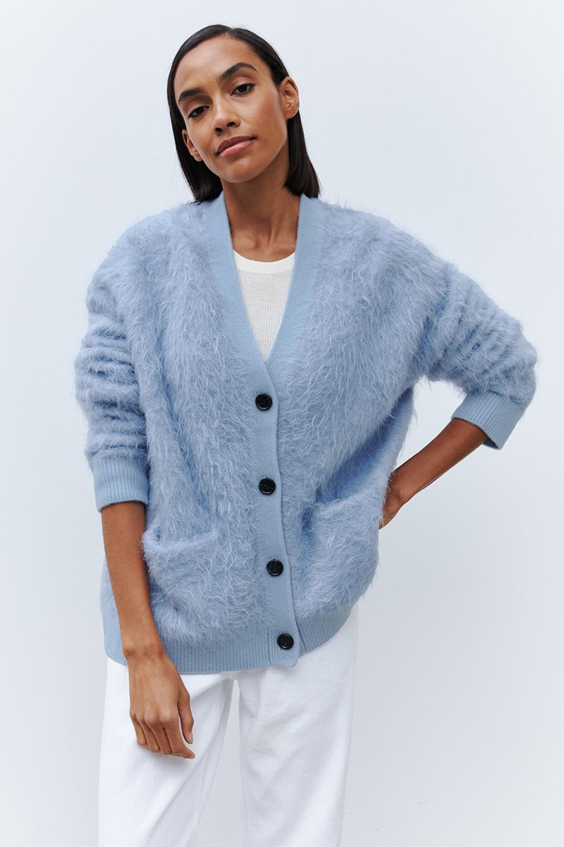 Cozy Faux Fur Cardigan