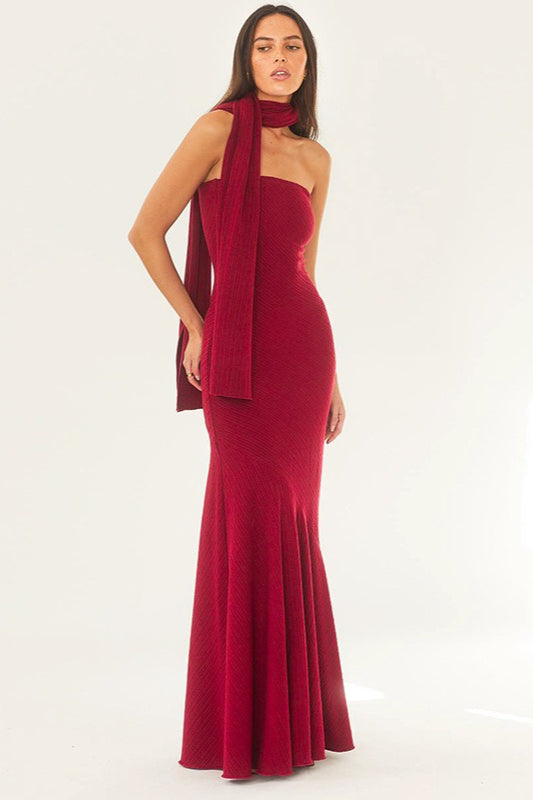 Strapless Mermaid Party Dress 3
