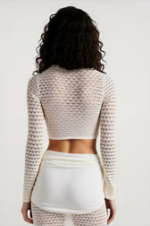 Sexy Bodycon Sheer Cutout Vacation Set