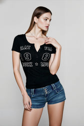 Vintage Fitted Solid T-shirts