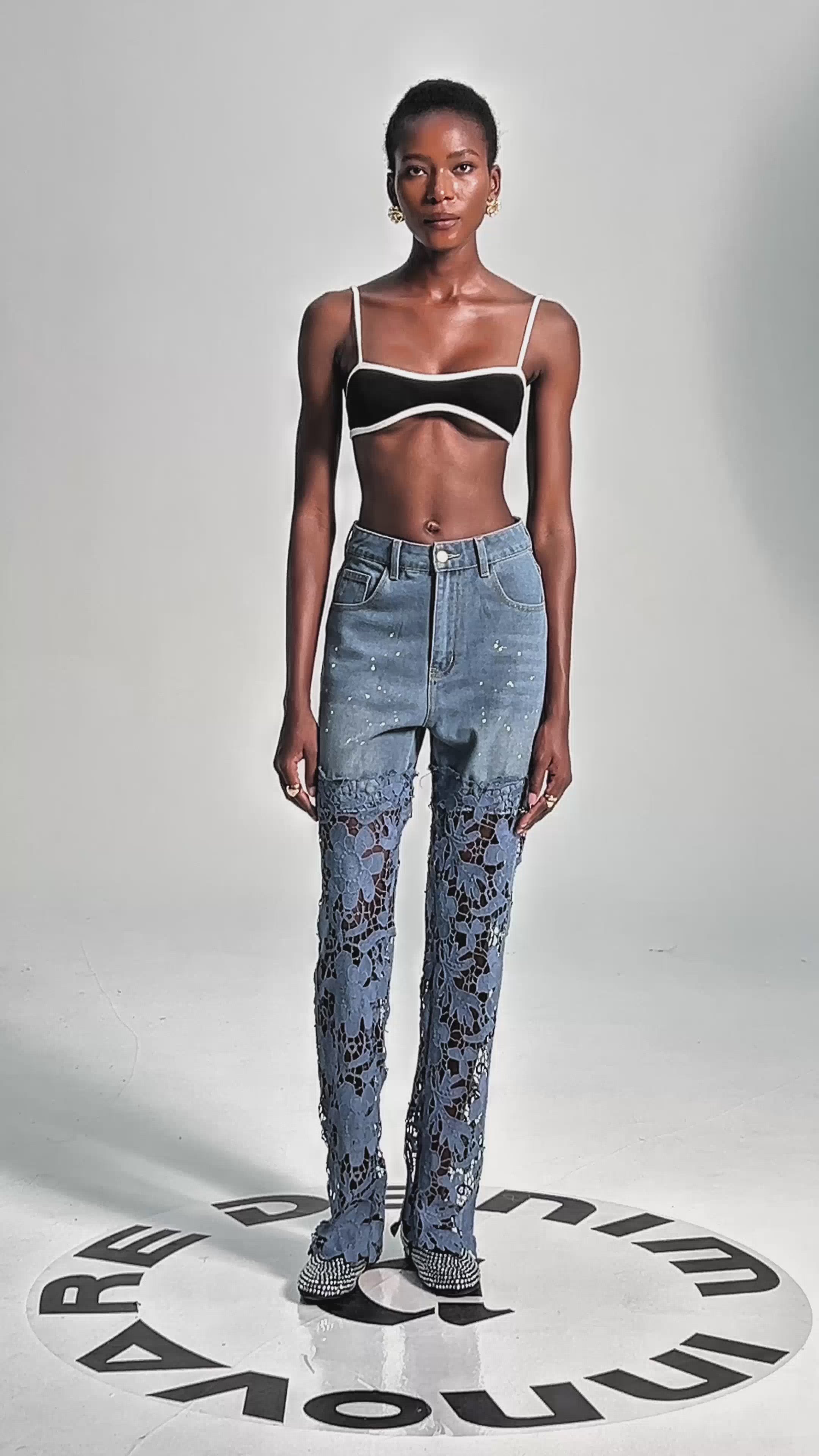 Veda Lace Jeans