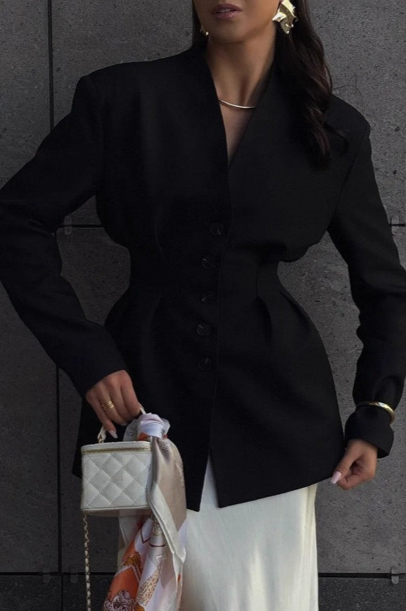 Elegant Long Sleeve Blazer