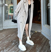 Oversized Faux Mink Fluffy Overcoat