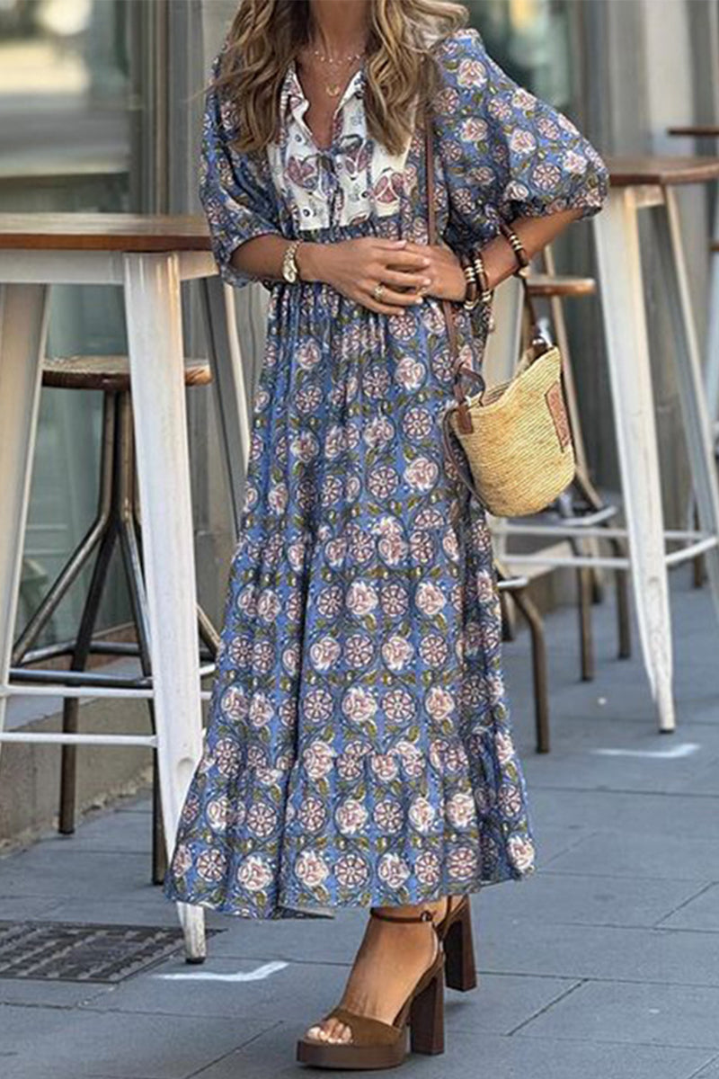 A Vintage Style Dress with Delicate Timeless Details