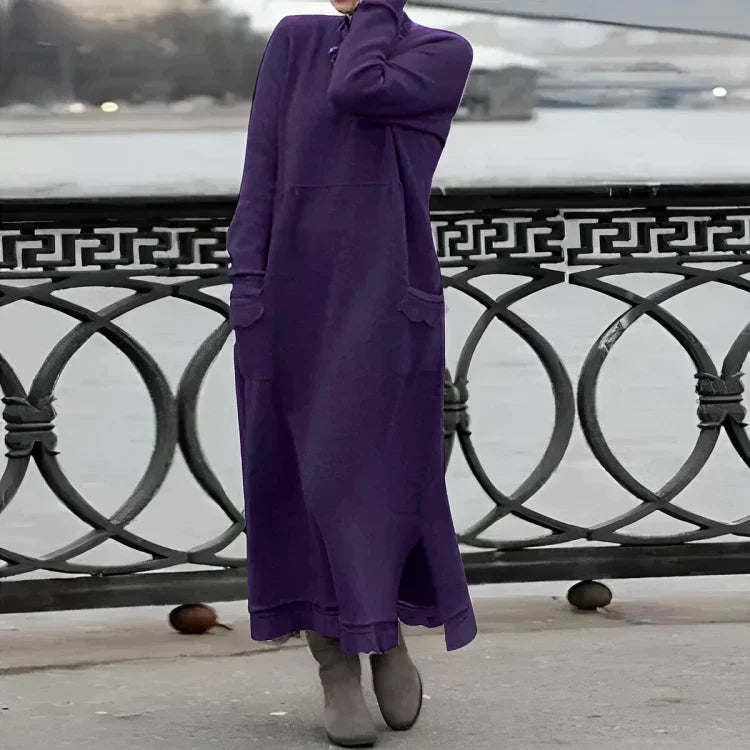 Gaia Effortless Women's Dress Elevated Occasion Wear