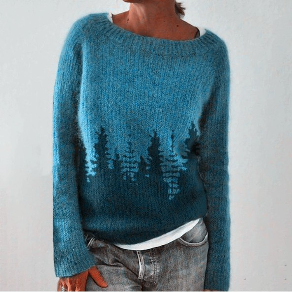Nevaeh | Retro Scandinavian Knitted Sweater