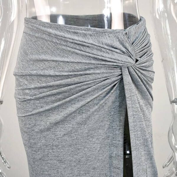 Baddie B Co-ord -Grey