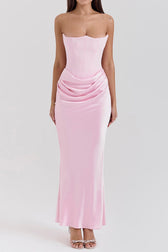 Persephone Off Shoulder Bustier Dress 26