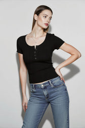 Vintage Fitted Solid T-shirts