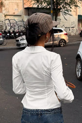 Smocked Waist Blouse