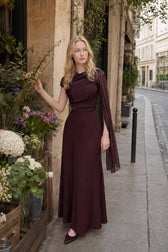Chiffon One Shoulder Formal Dress