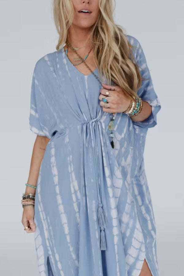 Abigail Timeless Batik Kimono Dress Evening Wear Edit
