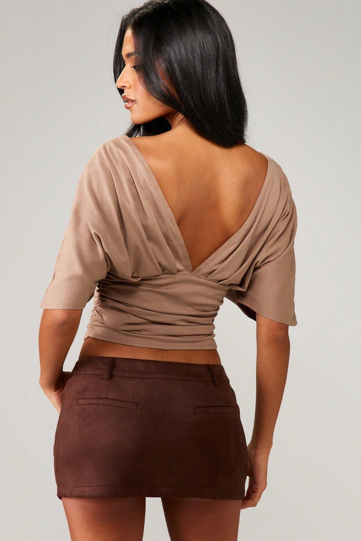 Backless Crop Top