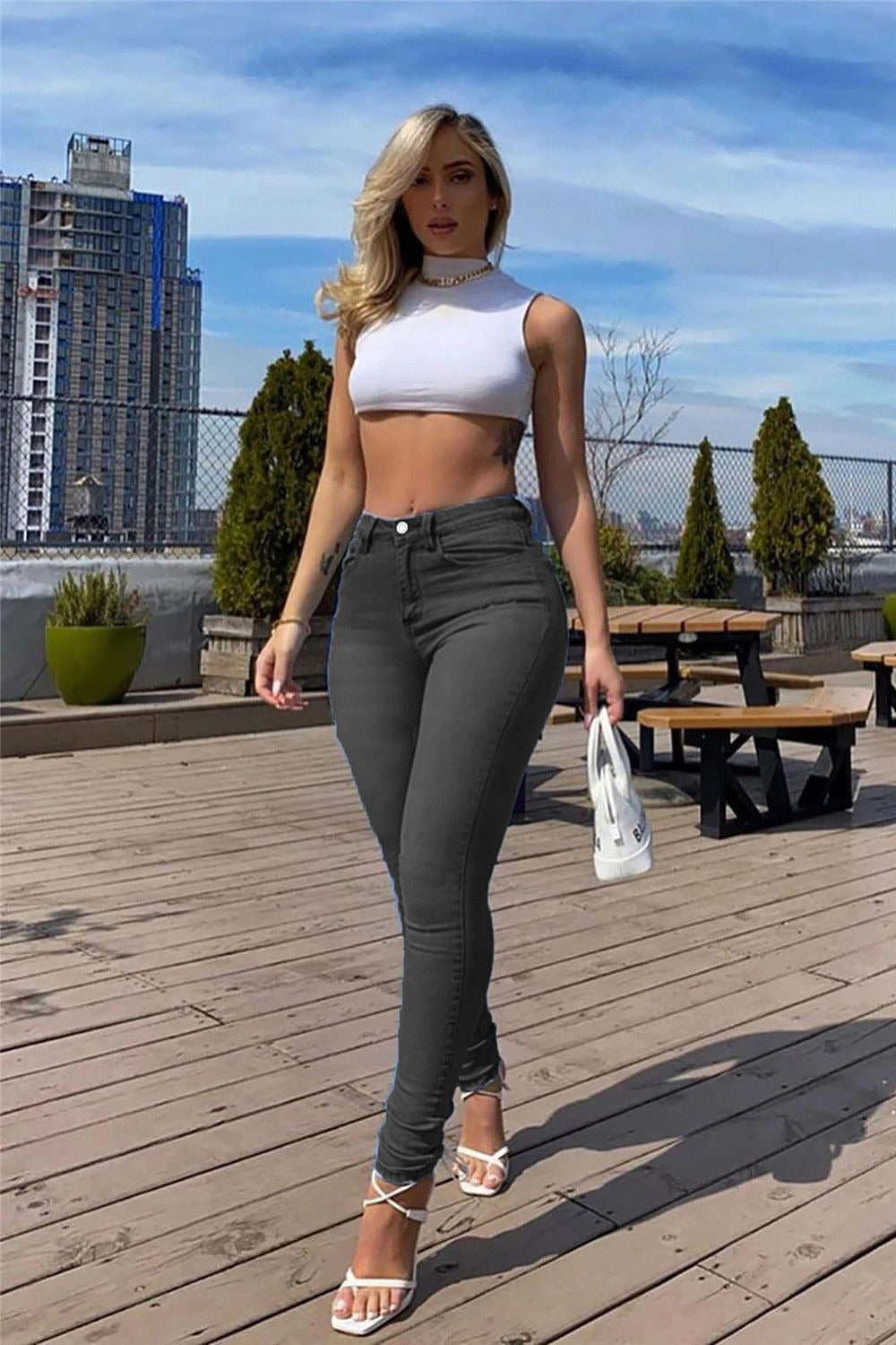 Bodycon Denim Jeans