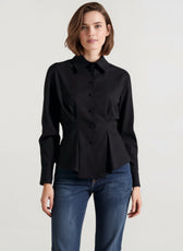 Luxe Tailored Collared Blouse