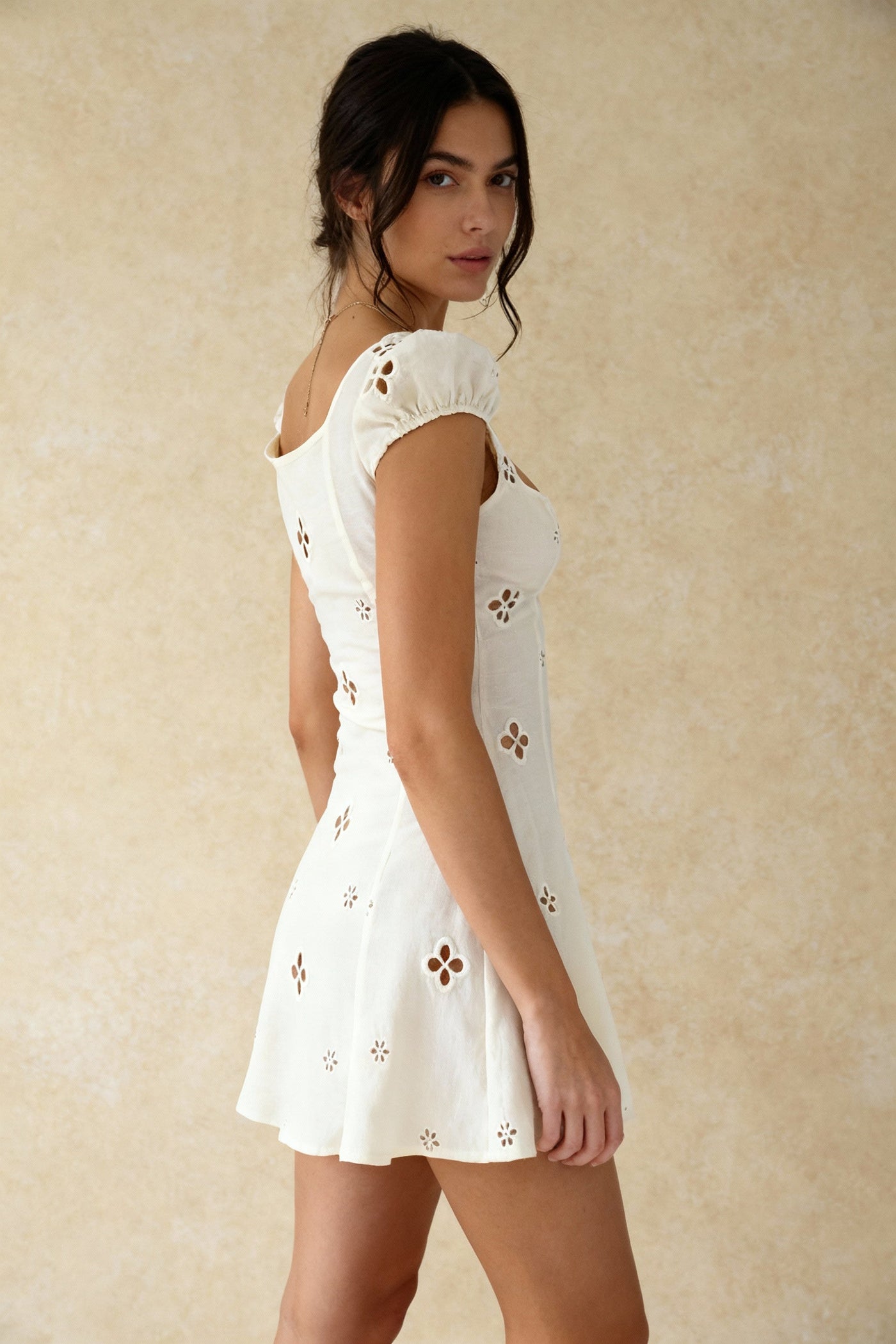 High-Waist Bodycon Dress