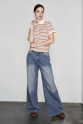 Vintage Stripe Relaxed T-shirts