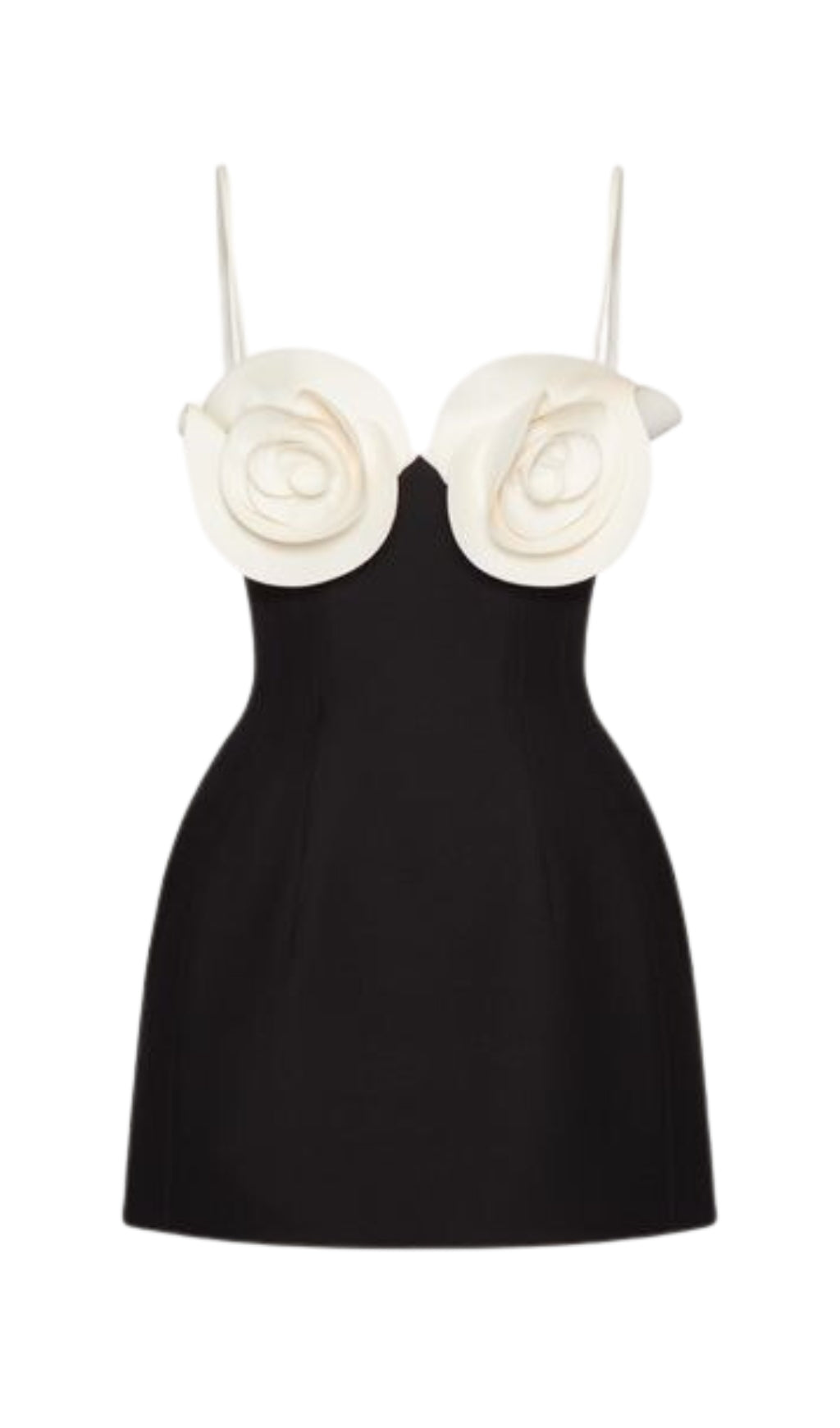 Floral Appliqué Spaghetti Strap Bodycon Mini Dress 8