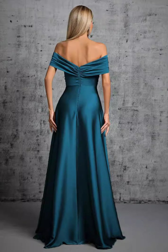 OffShoulder SlimFit Cocktail Formal Dress