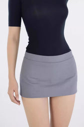 Blazer Stretch Bodycon Mini Skirt