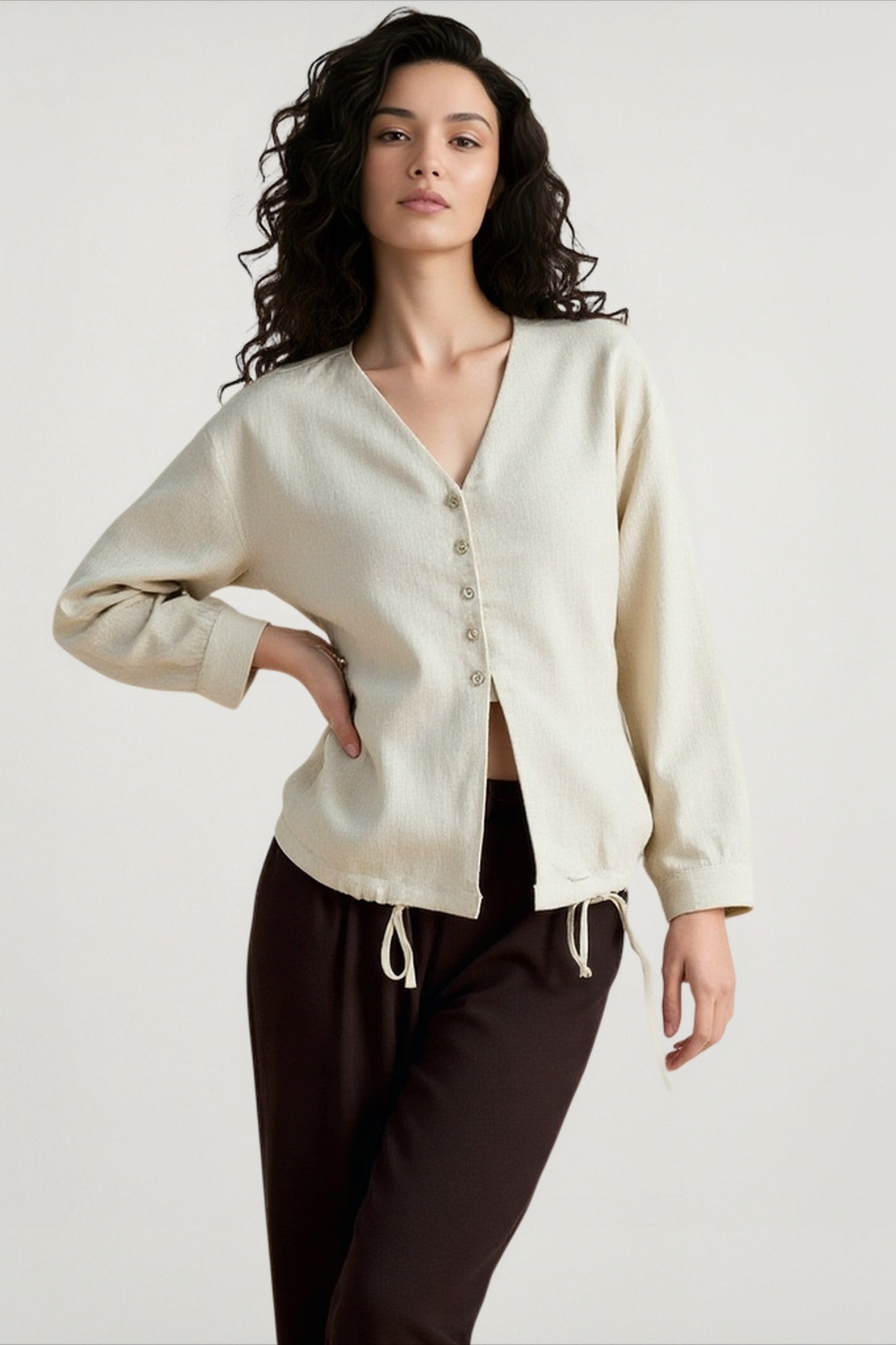 Linen Everyday Blouse