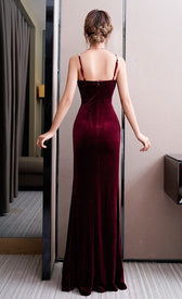 Macy Formal Stylish Velvet Dress