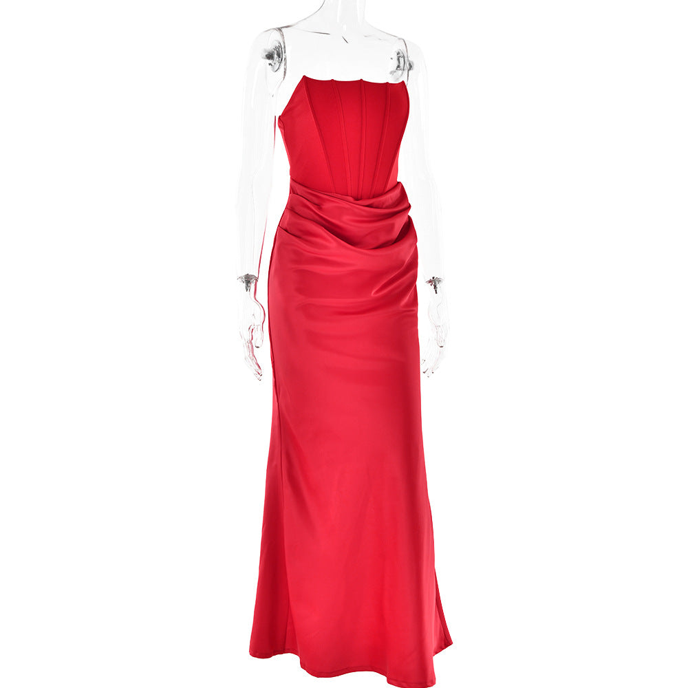 Cameron Maxi Dress - Red