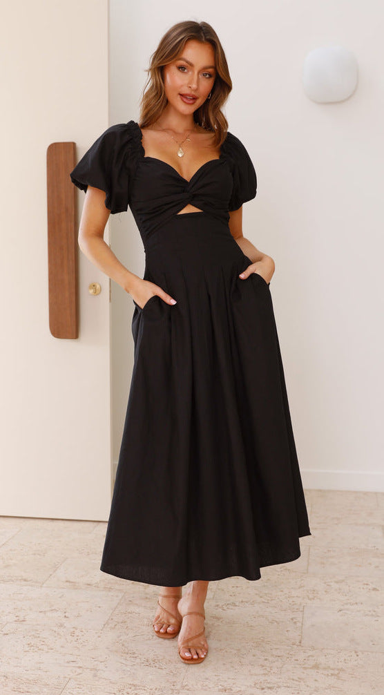 Algar Dress Black