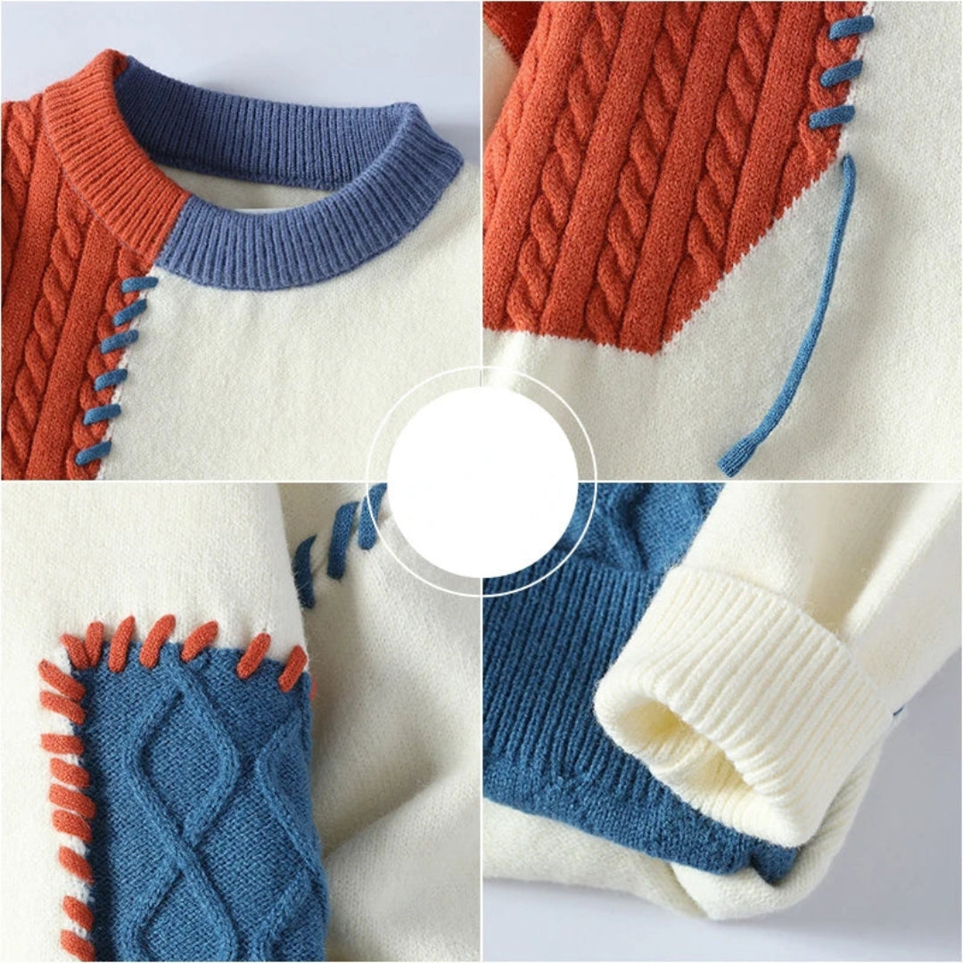 PatchBoldâ„?- Designer Knit