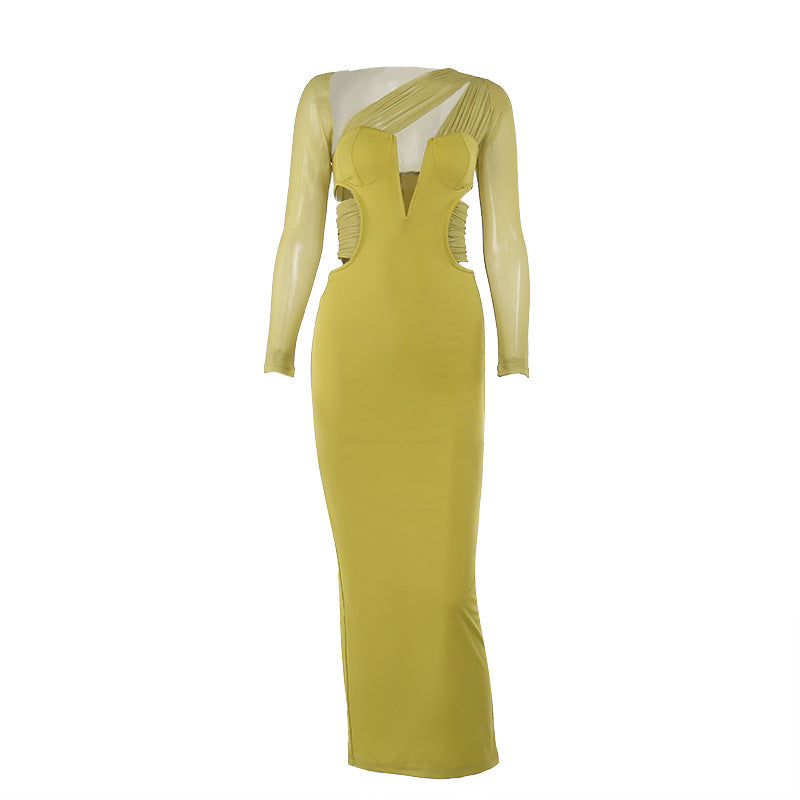 Davina Midi Dress - Green