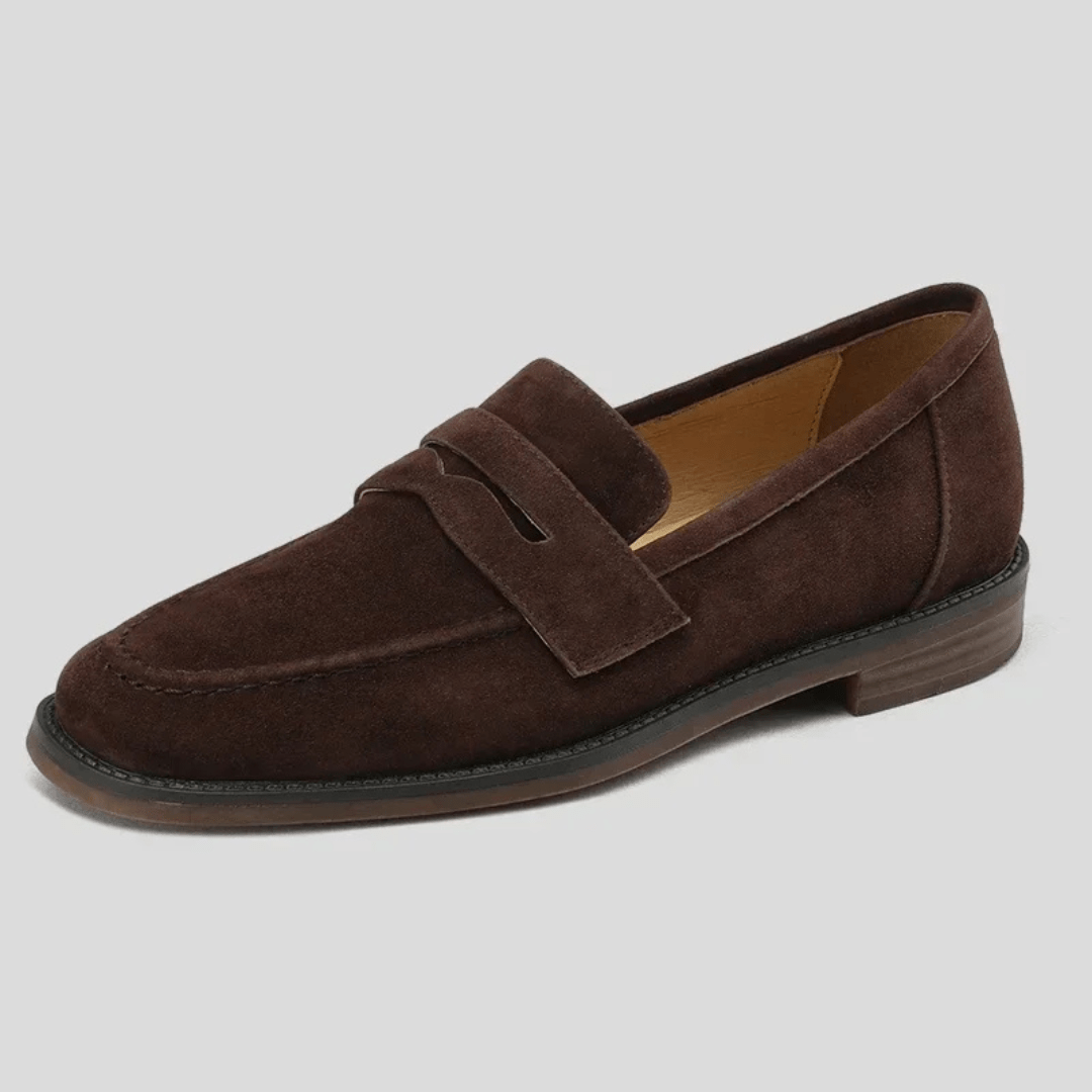 Amelie | Suede Loafers