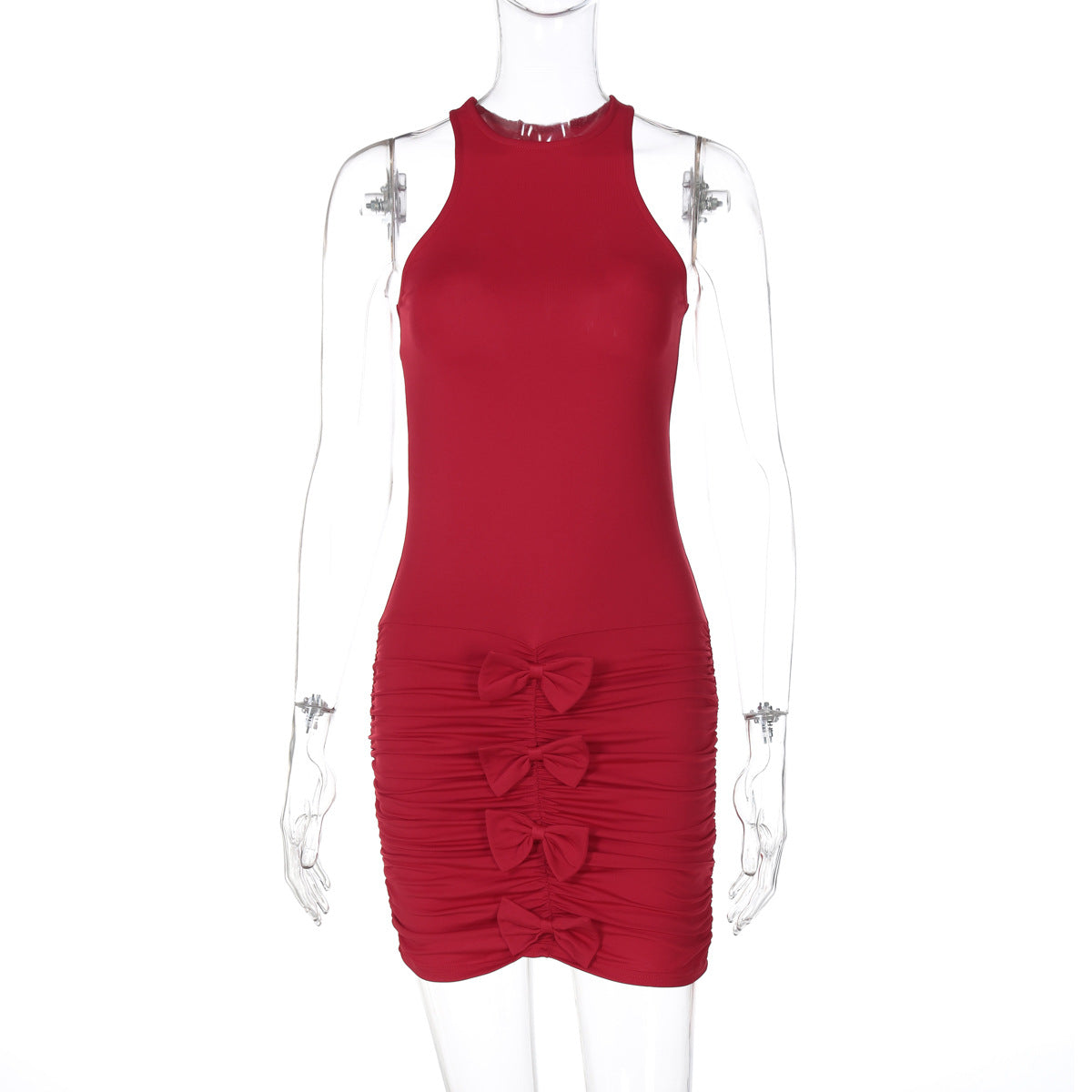 Salone Mini Dress - Red