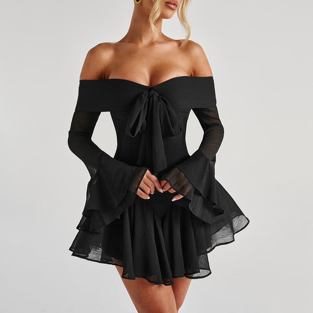 Savoca Mini Dress - Black