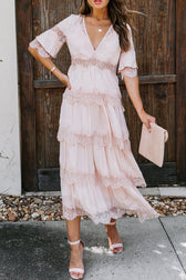 Love And Affection Lace Maxi Dress - 3 Colors - View 2