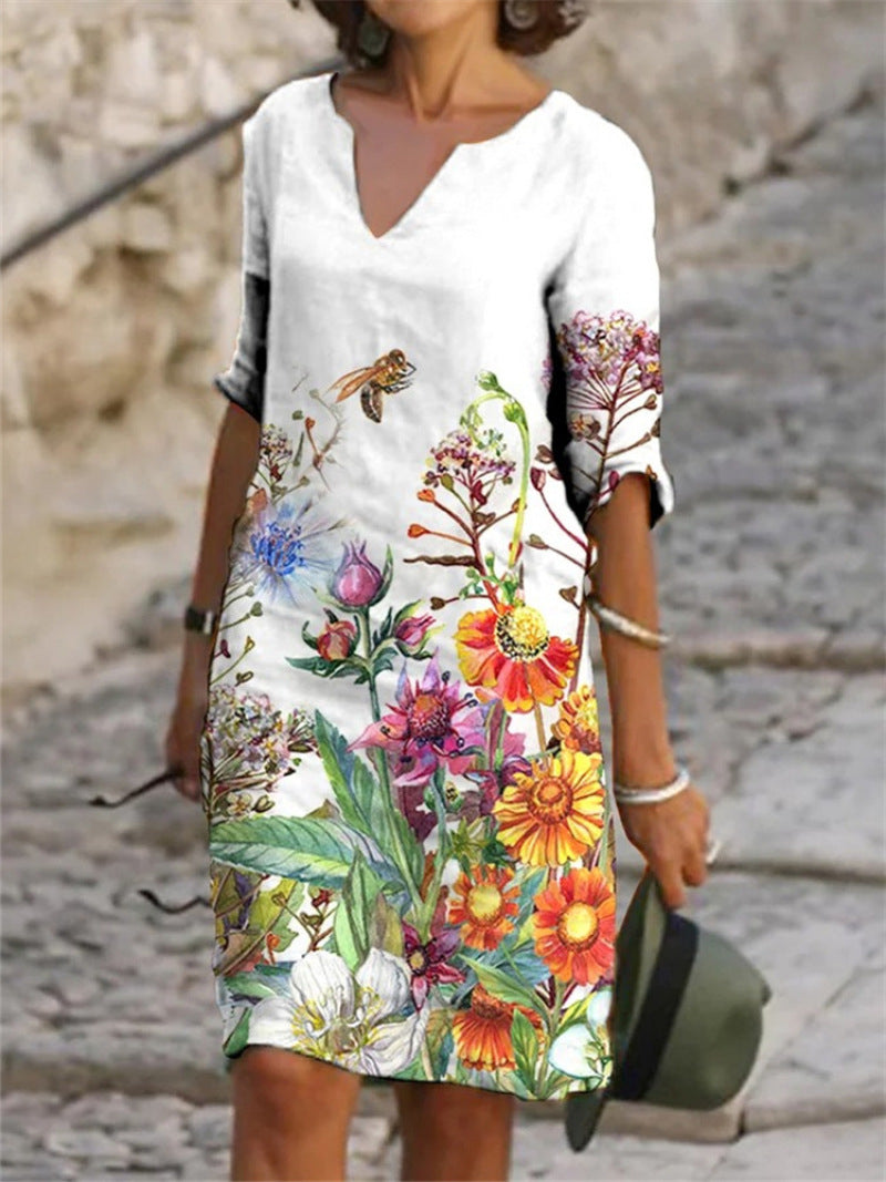 Maximiliana Timeless and Elegant Summer Dress for Women Stylish Outfit