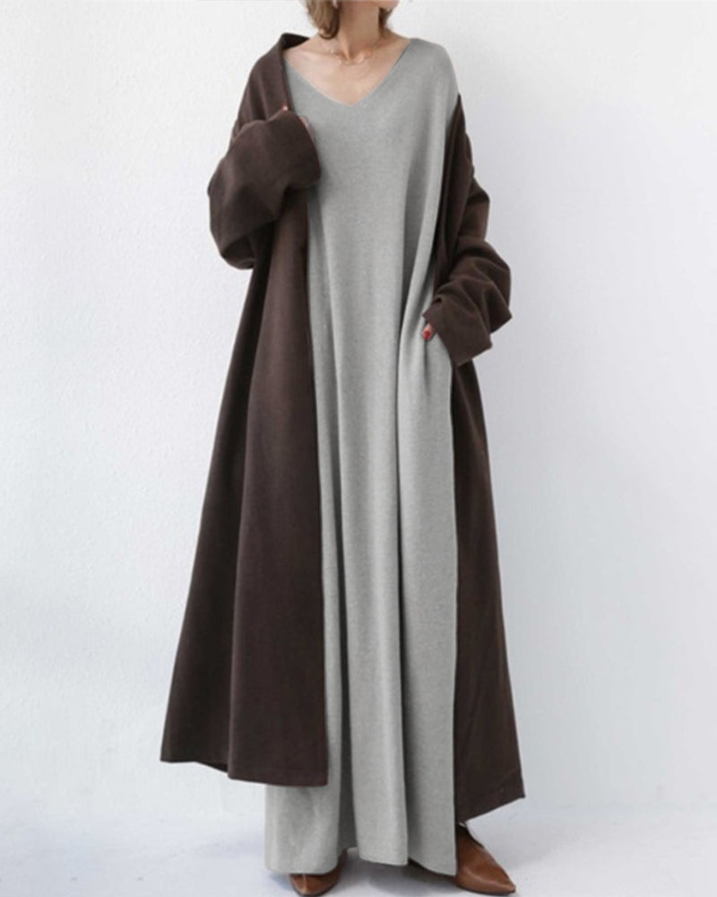 Francisca Exclusive Long Sweater Dress Evening Wear Edit