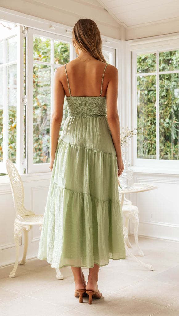 Miana Dress Green