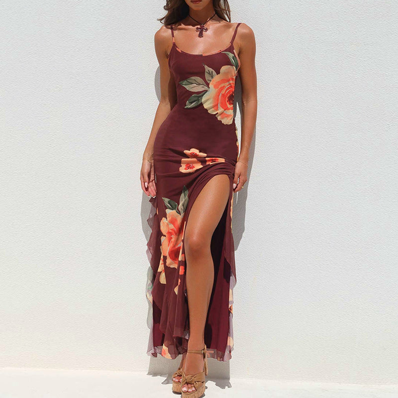 Russo Maxi Dress - Brown