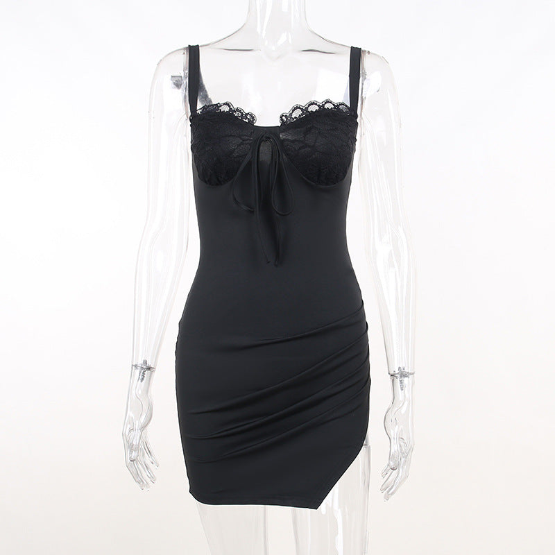 Evara Mini Dress - Black