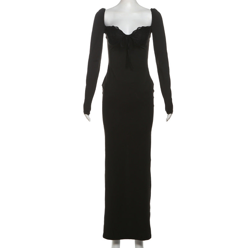Praush Bodycon Dress Black