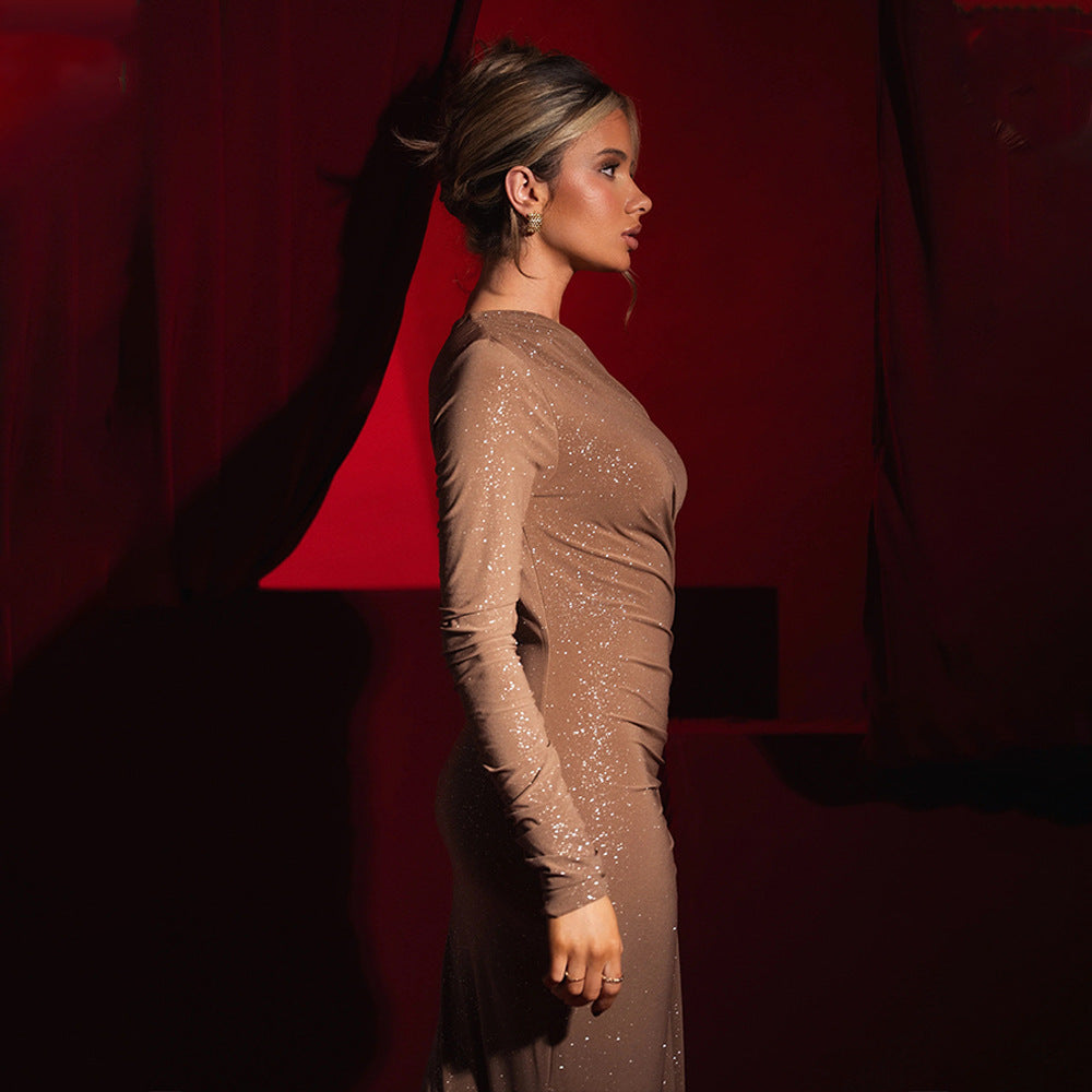 Watson Maxi Dress - Brown