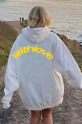 Pocket Print Pullover Hoodie