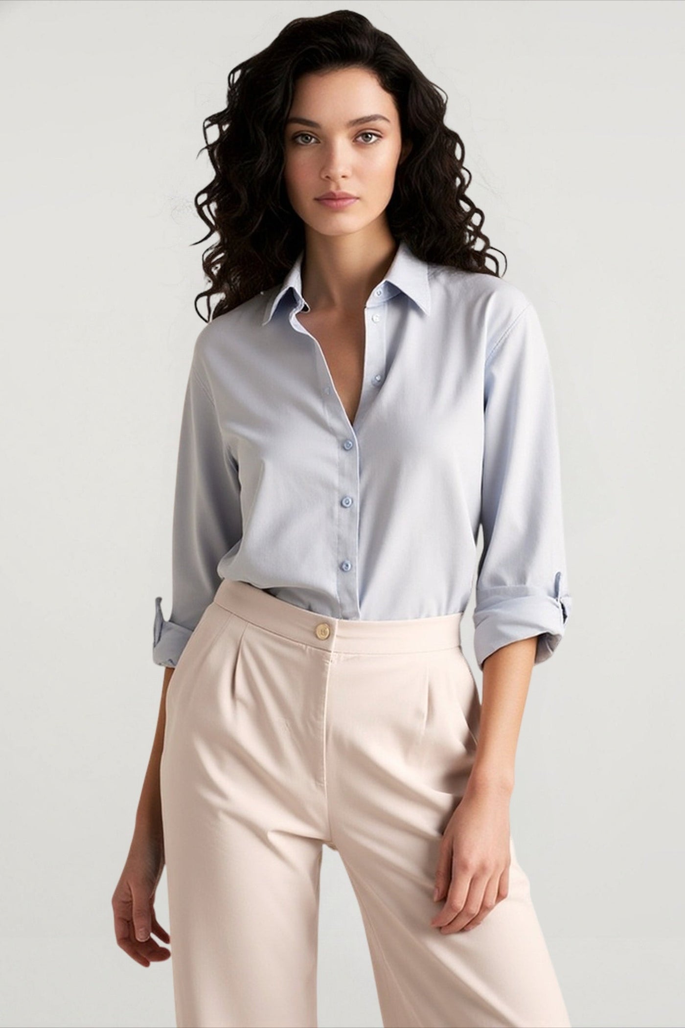 Linen Relaxed Everyday Blouse
