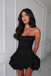 Strapless Ruched A-Line Party Dress 5